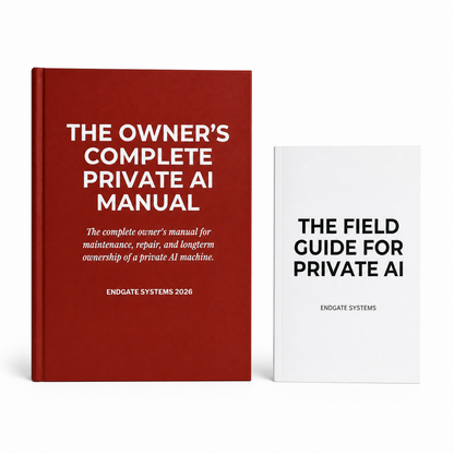Start to Finish: Private AI — Field Guide + Owner's Manual